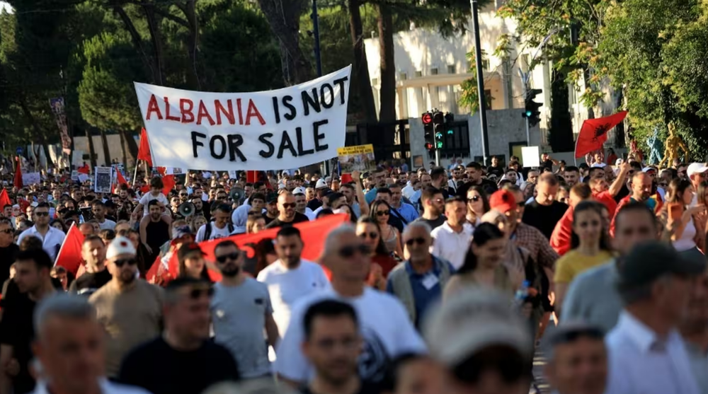 Albanie : des manifestants dénoncent la corruption autour d'un projet immobilier lié à Trump