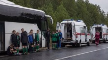 One killed in Ukrainian drone strike on bus carrying Belarusian youth football team in Russia