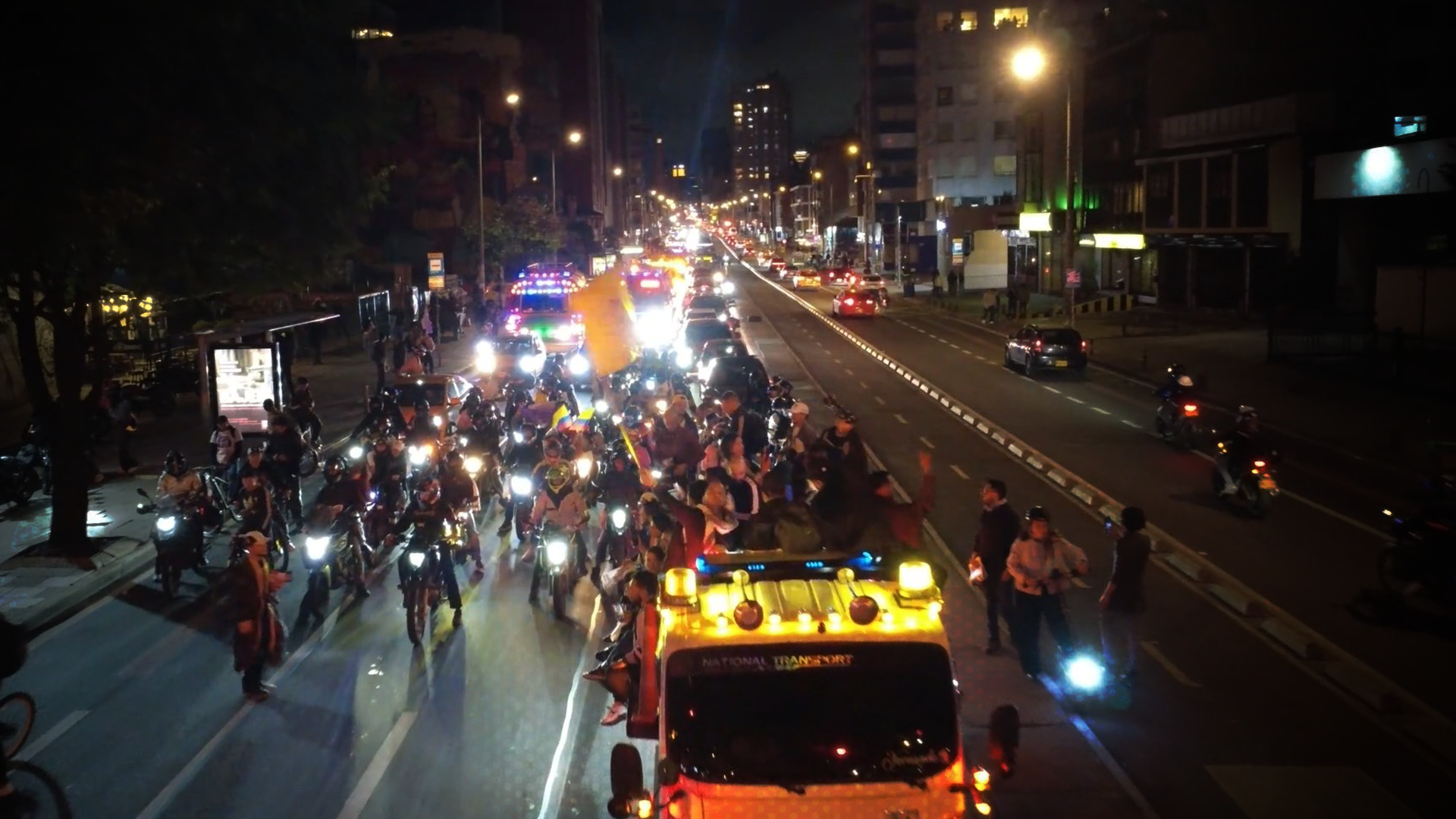 Anti-fascist rally held in Bogotá ahead of presidential election