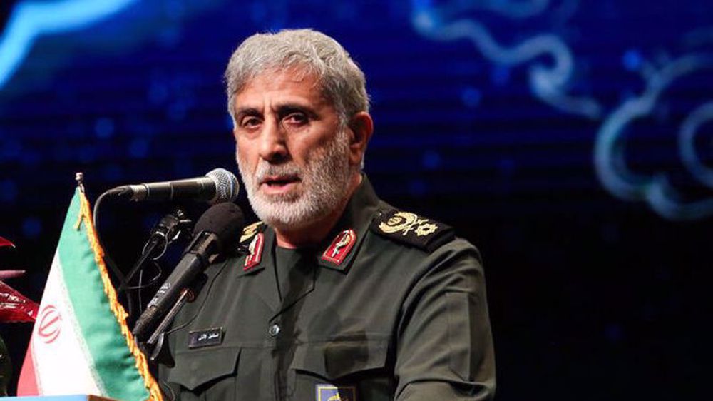 Le général Qaani met en garde Israël contre un retrait humiliant au Liban