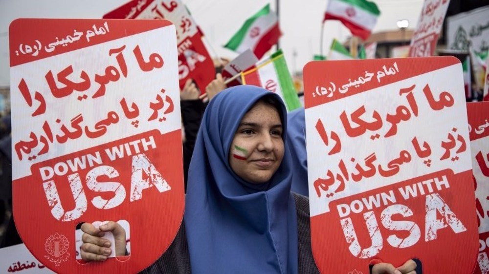 Iran rejects ‘fake’ news of ban on slogans against US terrorism