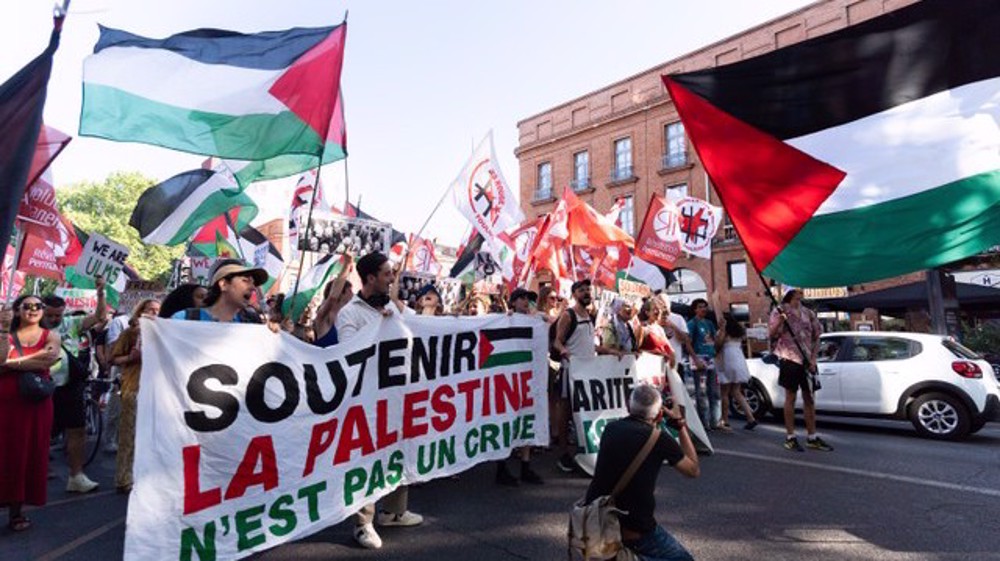 Pro-Palestinian activists in Paris rally to condemn ongoing Israeli genocide