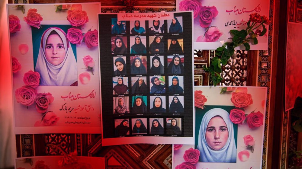Ceremony honors Minab school children martyred in US-Israeli strike
