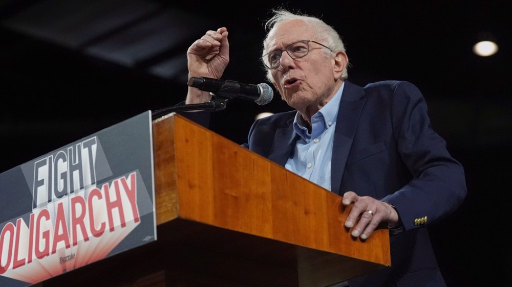 Netanyahu colluding with Congress to conceal Israel aid in Pentagon deals: Sanders