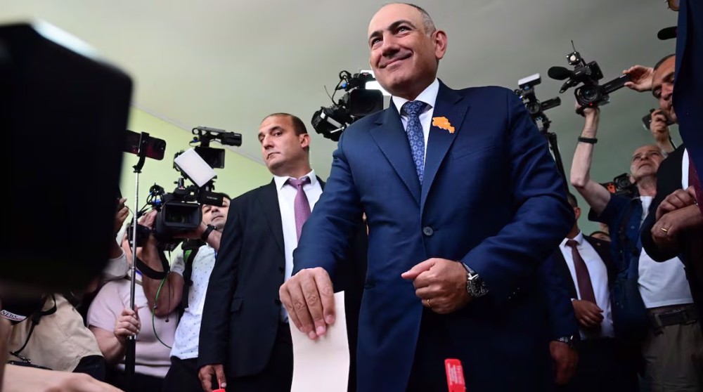 PM Pashinyan declares early victory in Armenia's parliamentary election