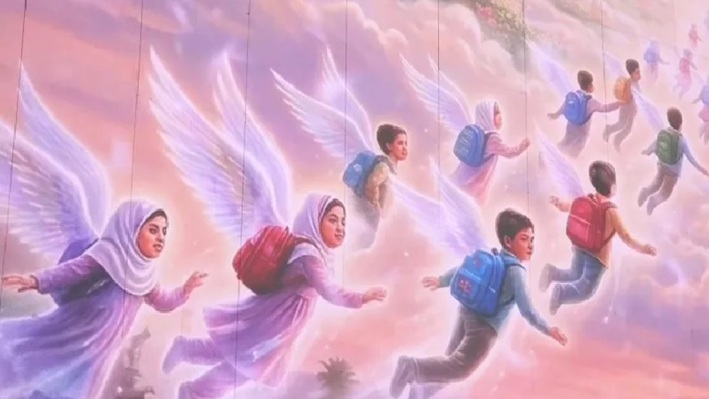 Honouring Minab schoolchildren in Italy