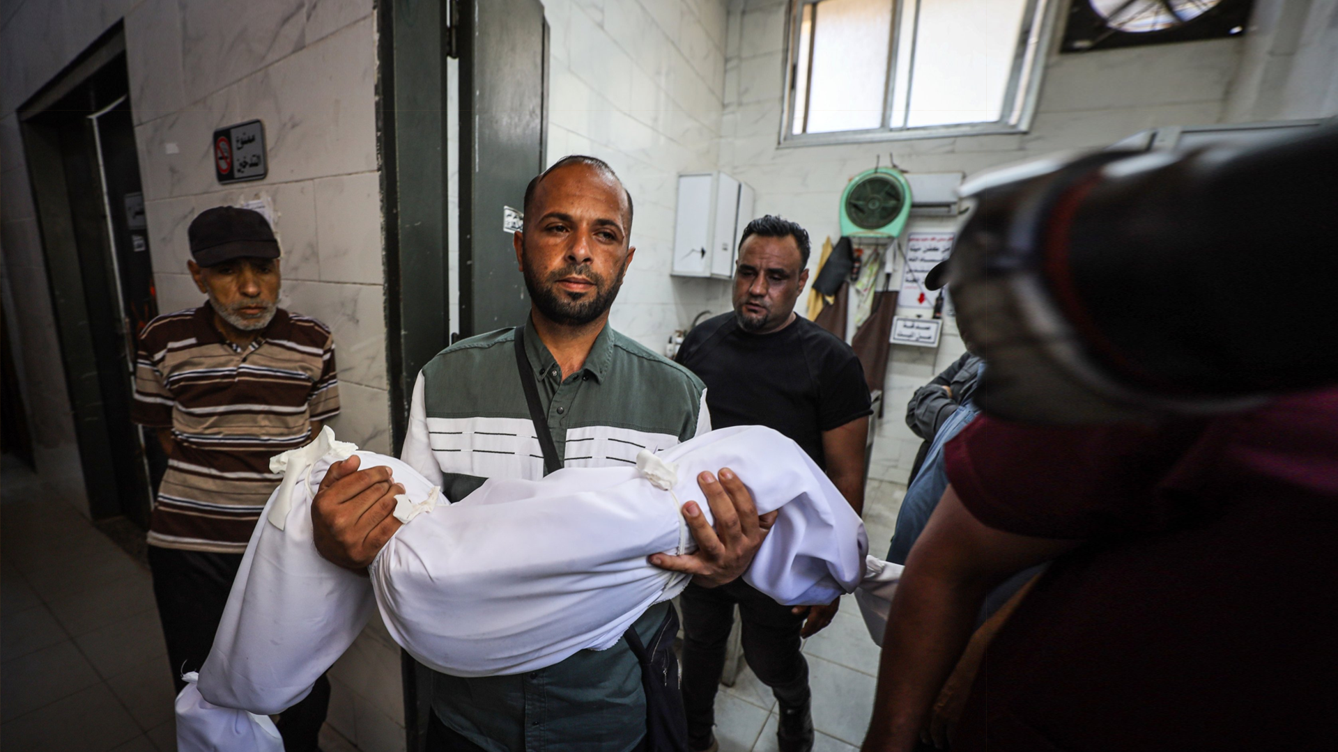 Israeli stray bullets add new nightmare for displaced Palestinians in Gaza