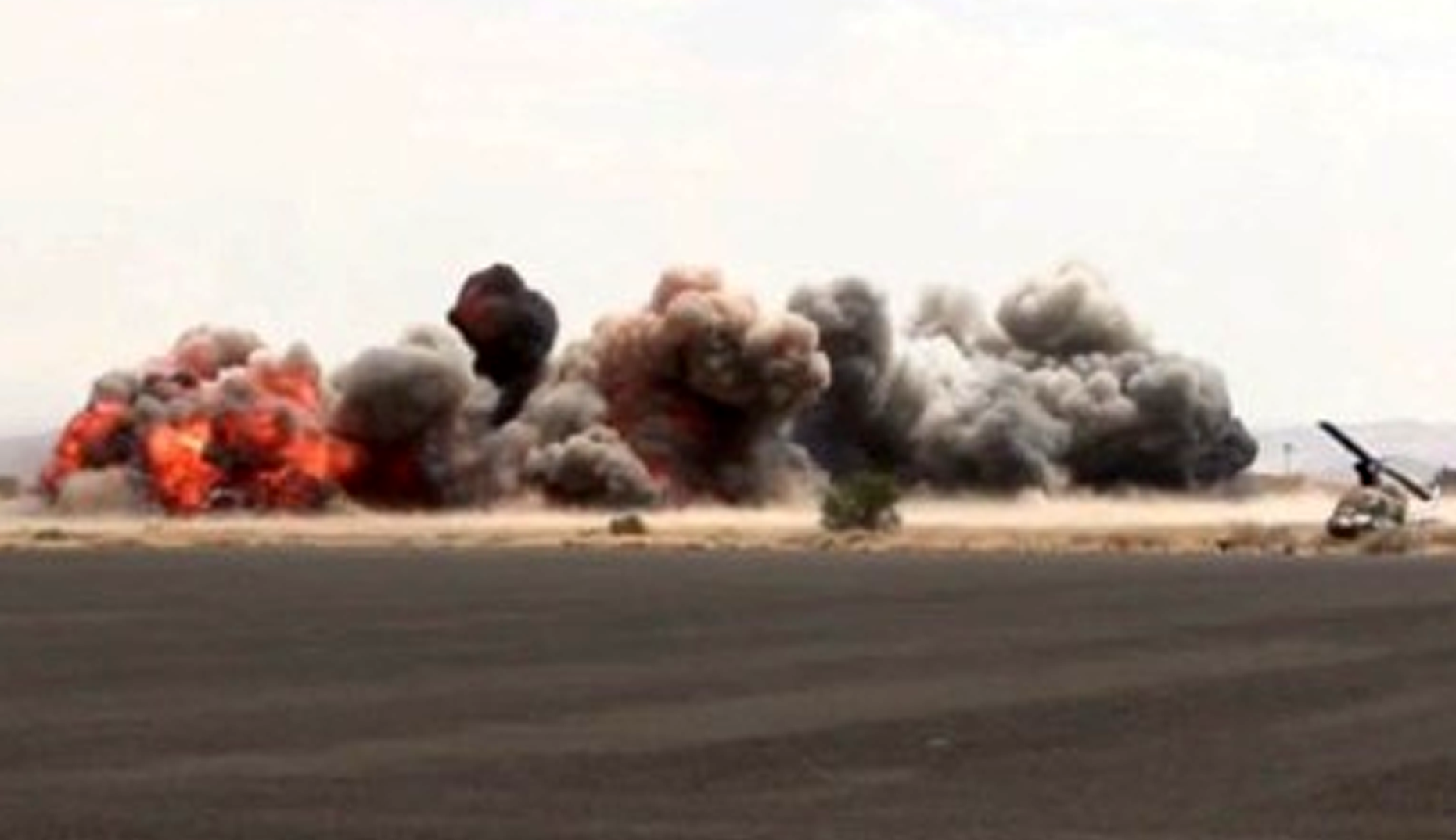 Saudi airstrikes on Sana'a airport spark swift retaliation