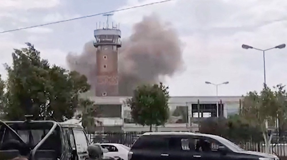 Iran condemns Saudi attack on Sana’a airport as breach of law, Yemen’s sovereignty