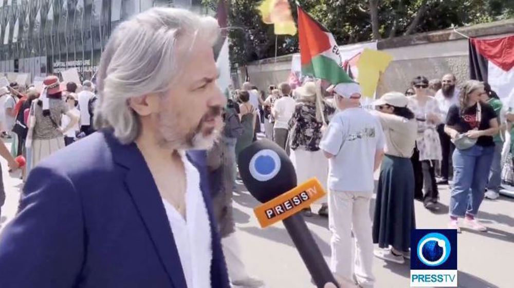 Rassemblement à Paris pour la libération du médecin palestinien Hussam Abu Safiya