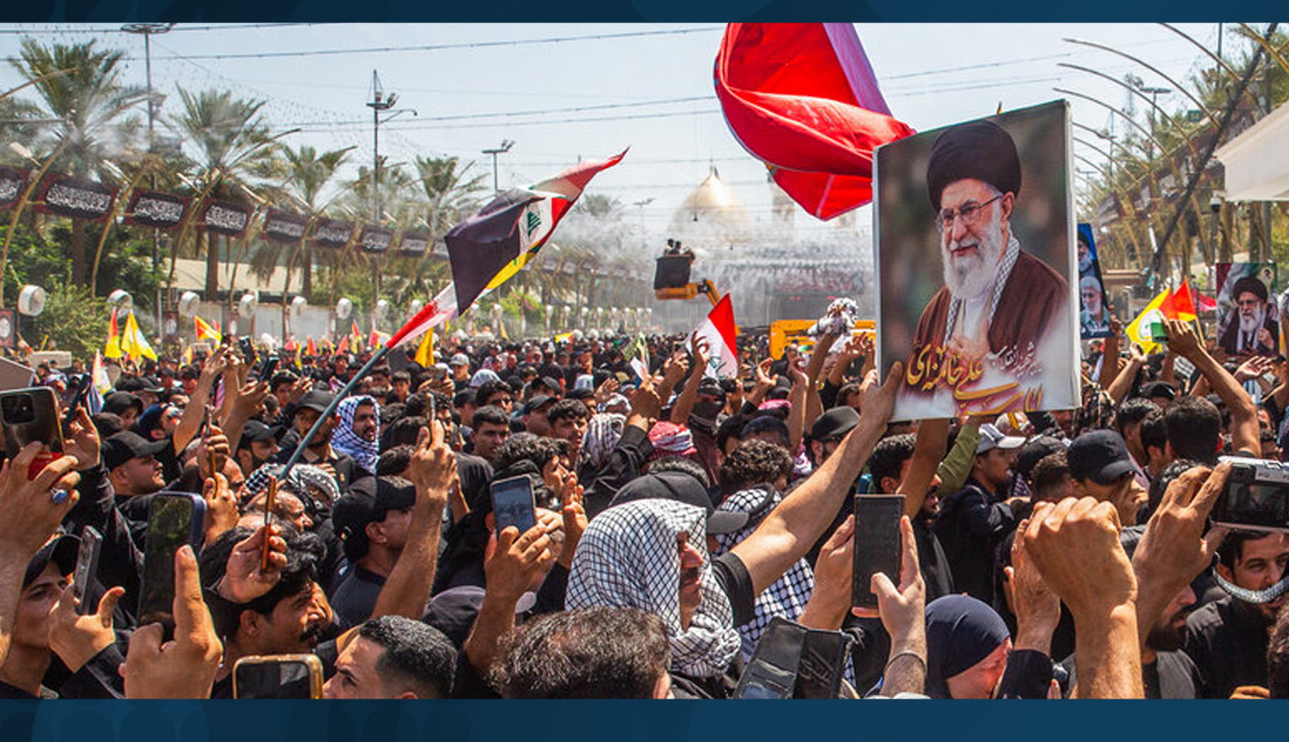 Baghdad seminar highlights funeral processions for Iran’s martyred Leader