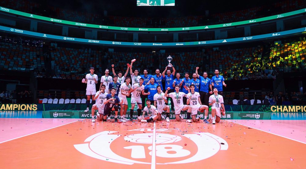 Iran clinches 2026 Asian boys' U18 volleyball title with victory over Japan