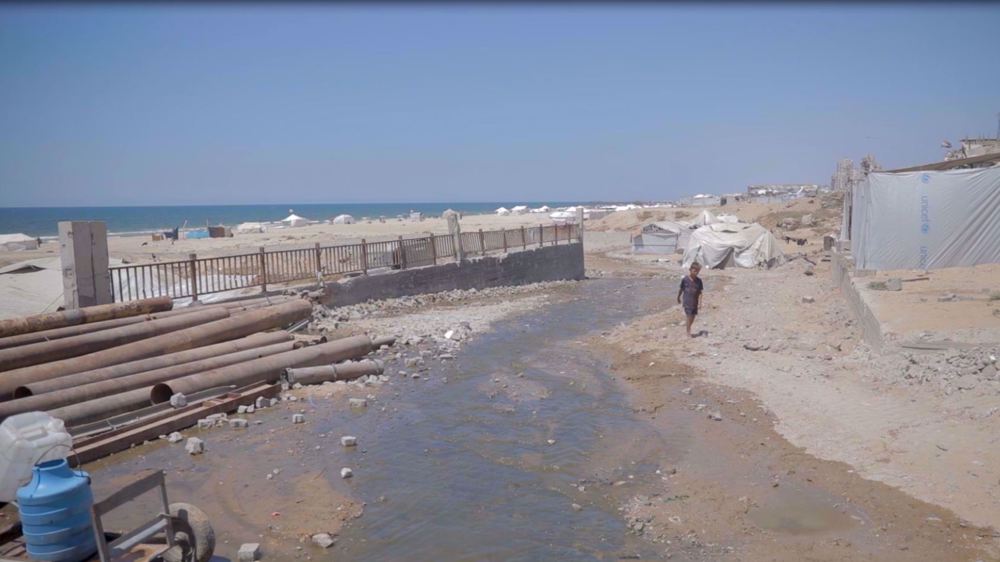 Sewage polluted coastline drives surge in contagious skin diseases in Gaza