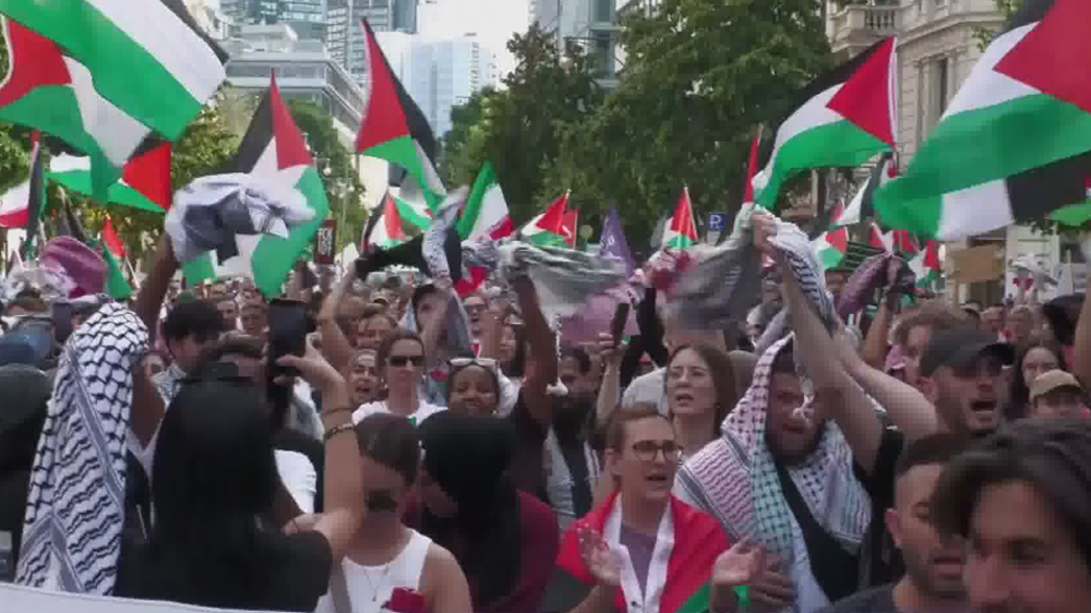 Activists in Germany slam government’s crackdown on Palestine supporters