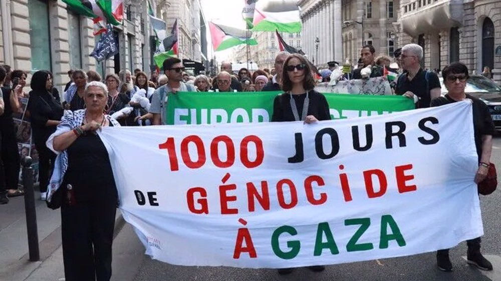 Une marche silencieuse à Paris marque les 1 000 jours du génocide à Gaza