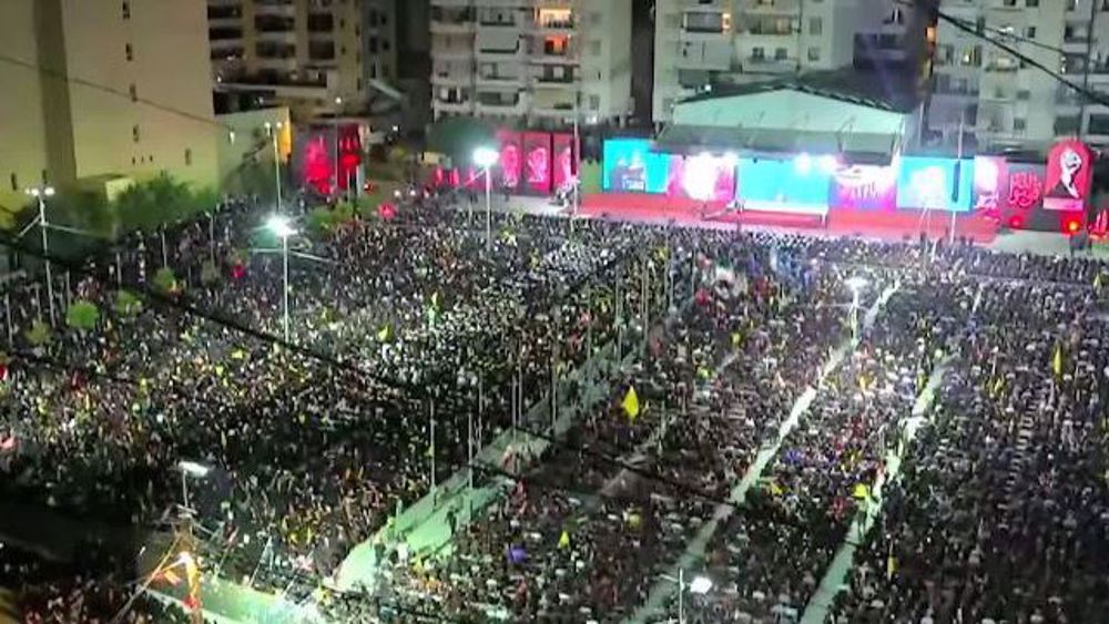 Lebanon holds symbolic funeral for Martyred Imam Khamenei