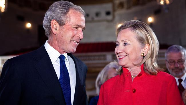 Clintons, Bushes to attend Trump inauguration