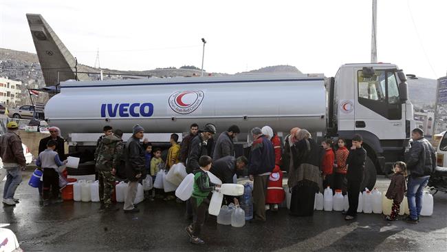Syrian govt. to fix Damascus water source