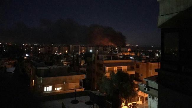 Israeli rockets hit Syrian military airport