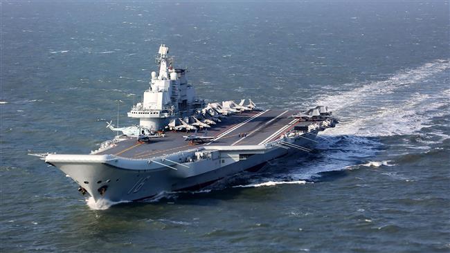 China’s aircraft carrier ‘has left Taiwan Strait’