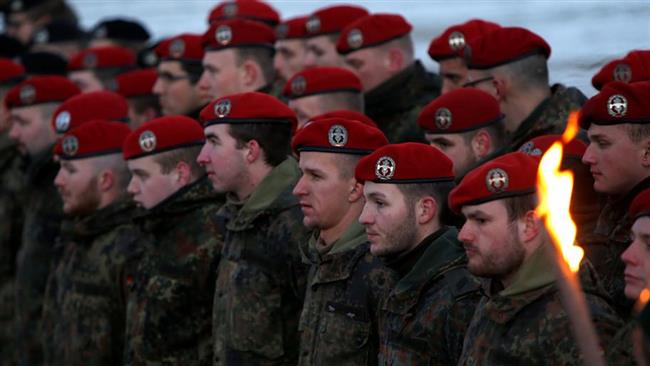 Germany deploys troops near Russia border