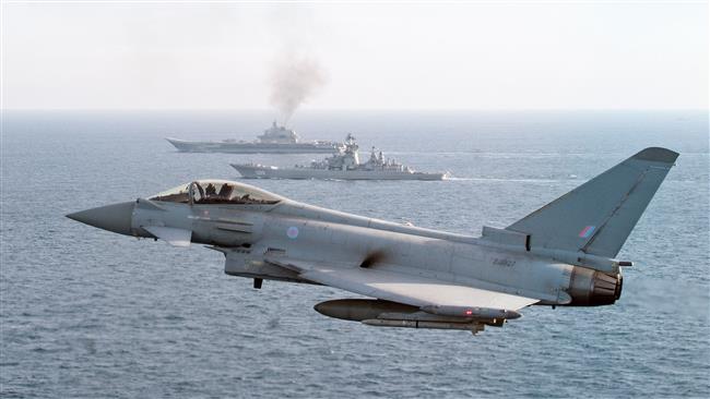 UK jets, warship tail Russian ‘ship of shame’