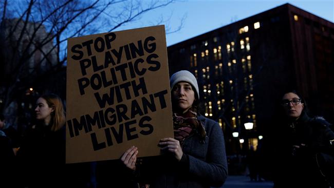 1000s protest Trump’s immigration orders