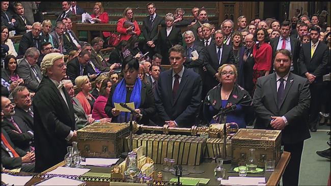 UK lawmakers pass Brexit bill