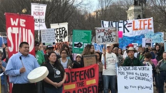 Dakota Access protests held across US