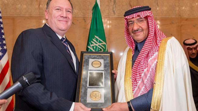 CIA honors Saudi crown prince with medal 