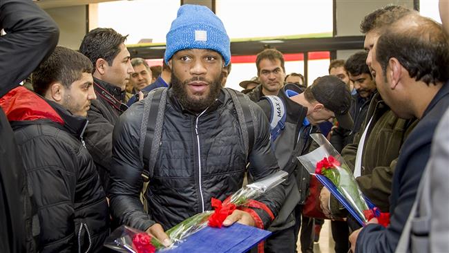 US freestyle wrestlers get warm welcome in Iran