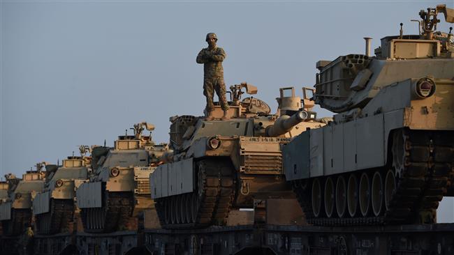 US troops, tanks arrive in Romania 