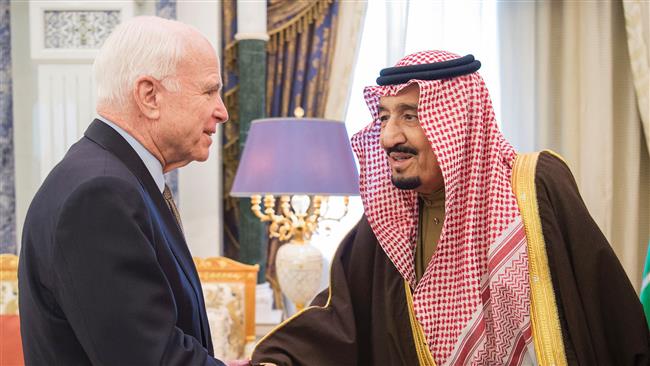 McCain meets with King Salman in Riyadh