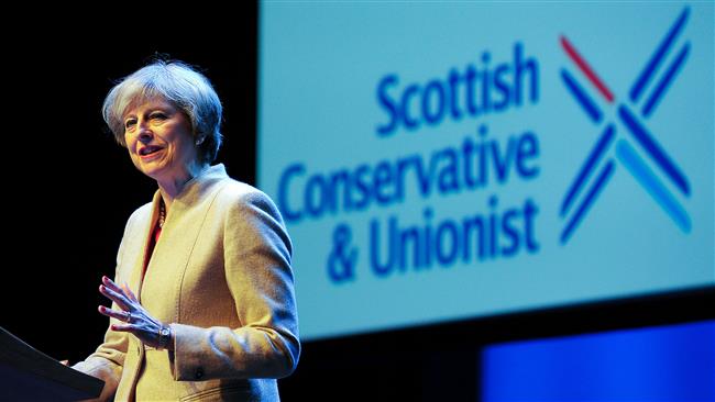 Scots ‘obsessed’ with independence: May