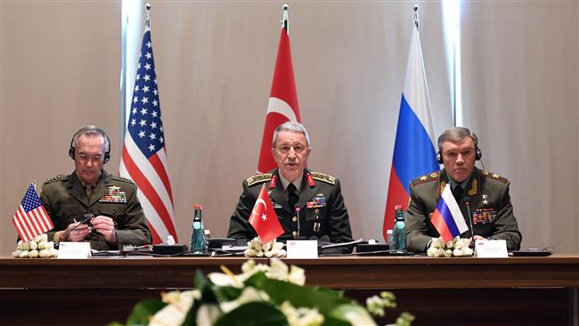 ‘Turkey, Russia, US military chiefs discuss Iraq, Syria’