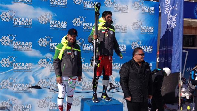 Iran skiers grab 2 medals in alpine championship 