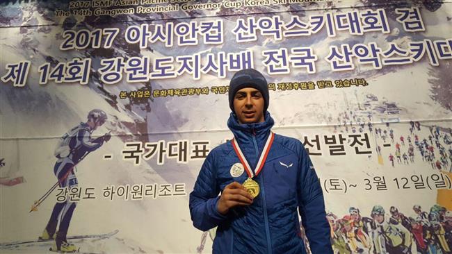 Iran ski mountaineers bag 6 medals in Korea cup