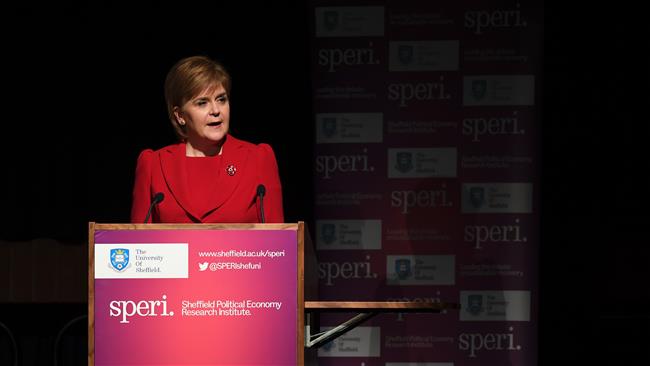 Sturgeon to call independence vote for Scotland 