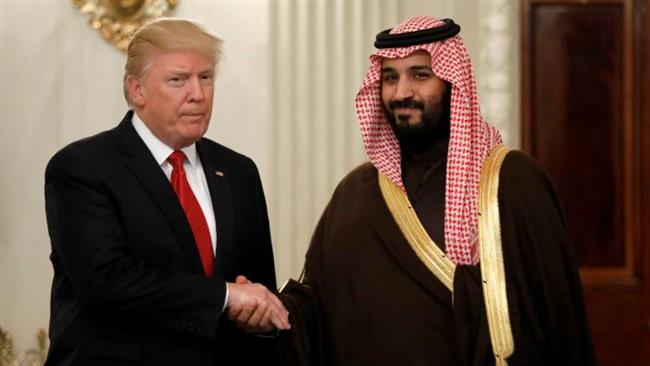 Trump meets Saudi king’s son at White House 