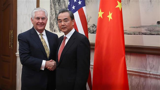 Top US diplomat in China amid rising tensions