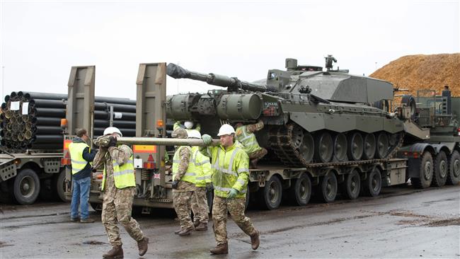 UK deploys tanks to Estonia near Russia border