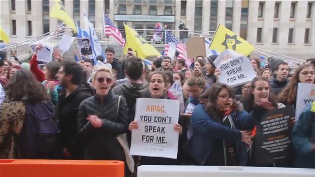 Jewish-led protest against AIPAC in Washington