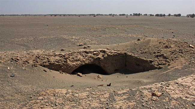 Sandstorm exposes ancient site in SE Iran: Photos