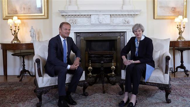 UK PM, EU president seek to ease Brexit tensions