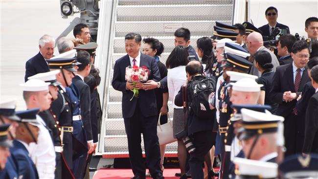 China's Xi arrives in US for talks with Trump