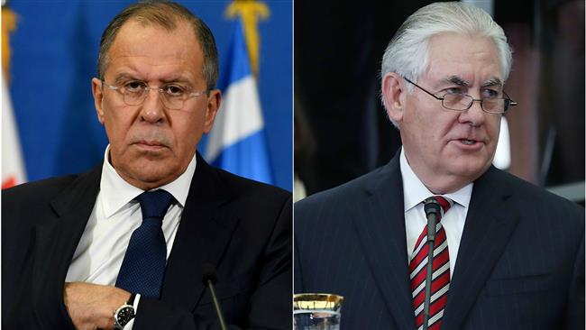 Tillerson, Lavrov discuss situation in Syria