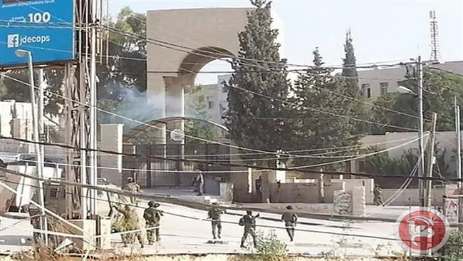 Israeli forces attack Palestinian university students
