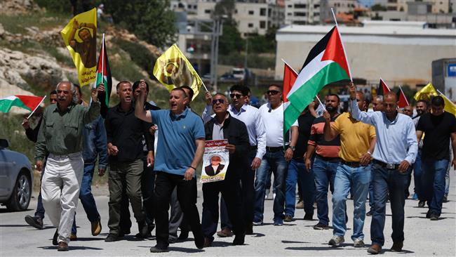 Israeli forces attack Palestinian protesters in WB