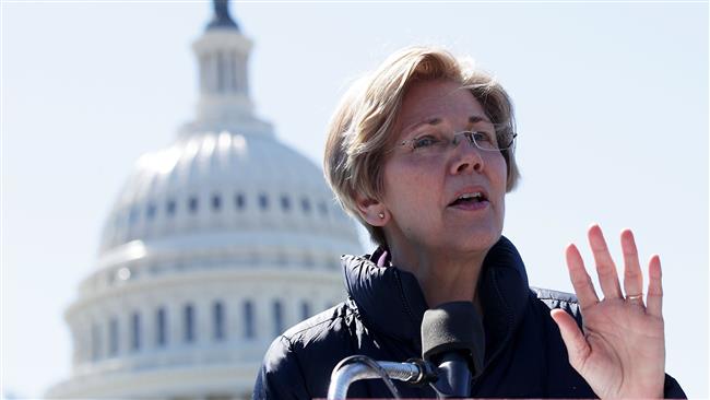 Warren gives 'F' for Trump's first 100 days