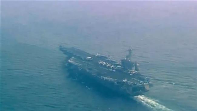 US strike group approaching Korean Peninsula
